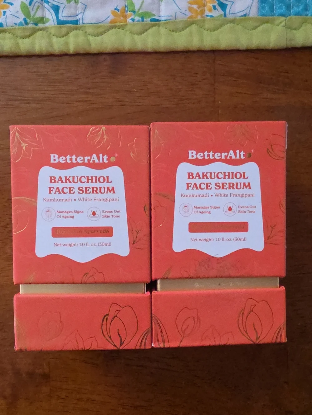 New Sealed BetterAlt Bakuchiol Face Serum 2 Bottles